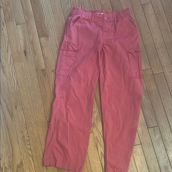 Men's Pink Cargo Pants - Picture 1 of 5